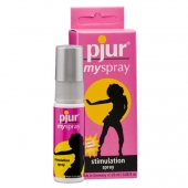 Возбуждающий женский спрей pjur MYSPRAY - 20 мл. - Pjur - купить с доставкой в Пензе