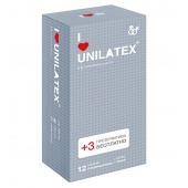 Презервативы с точками Unilatex Dotted - 12 шт. + 3 шт. в подарок - Unilatex - купить с доставкой в Пензе