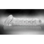 Утолщающая ребристая насадка на пенис - Доминирующее кольцо - в Пензе купить с доставкой