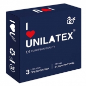 Ультрапрочные презервативы Unilatex Extra Strong - 3 шт. - Unilatex - купить с доставкой в Пензе