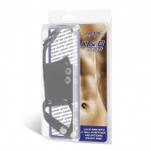 Кольцо на член и мошонку Cock Ring With 2  Ball Stretcher And Optional Weight Ring - BlueLine - в Пензе купить с доставкой
