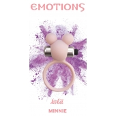 Розовое эрекционное виброколечко Emotions Minnie Light pink - Lola Games - в Пензе купить с доставкой