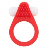 Красное эрекционное кольцо LIT-UP SILICONE STIMU RING 1 RED - Dream Toys - в Пензе купить с доставкой