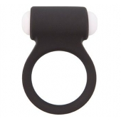 Чёрное эрекционное виброкольцо LIT-UP SILICONE STIMU RING 3 BLACK - Dream Toys - в Пензе купить с доставкой