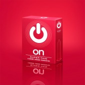 Супертонкие презервативы ON) Super Thin - 3 шт. - ON) - купить с доставкой в Пензе