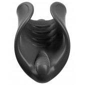 Чёрный мастурбатор Vibrating Silicone Stimulator с вибрацией - Pipedream - в Пензе купить с доставкой