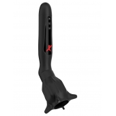 Чёрный вибростимулятор для головки члена с эффектом всасывания Vibrating Roto-Sucker - Pipedream - в Пензе купить с доставкой