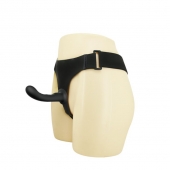 Страпон с изогнутой головкой Ultra Harness Curvy Dildo - 15,8 см. - Baile - купить с доставкой в Пензе