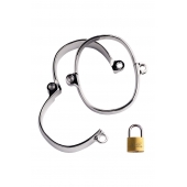 Металлические наручники на замке - ToyFa - купить с доставкой в Пензе
