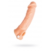 Удлиняющая насадка на пенис с вибрацией - 18,5 см. - ToyFa - в Пензе купить с доставкой