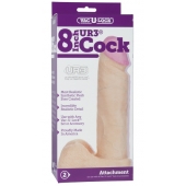 Ультрареалистичная насадка для трусиков Vac-U-Lock 8  ULTRASKYN Cock - 20,57 см. - Doc Johnson - купить с доставкой в Пензе