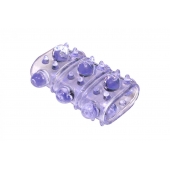 Фиолетовая насадка на пенис Rings Armour - Lola Games - в Пензе купить с доставкой