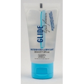 Интимная смазка на водной основе Glide - 30 мл. - HOT - купить с доставкой в Пензе