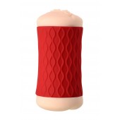 Двухсторонний мастурбатор JOS  NADIN в красном цилиндре - JOS - в Пензе купить с доставкой