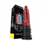 Красная гидропомпа HYDRO7 - Bathmate - в Пензе купить с доставкой