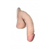 Сувенирный фаллос на присоске 03 - 17 см. - LOVETOY (А-Полимер) - купить с доставкой в Пензе