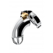 Серебристый мужской пояс верности TOYFA Metal - ToyFa - купить с доставкой в Пензе