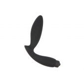 Чёрный вибростимулятор простаты Sex Expert Vibe Pleasure - Sex Expert - в Пензе купить с доставкой