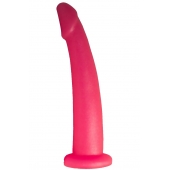 Розовый стимулятор простаты из геля - 18 см. - LOVETOY (А-Полимер) - в Пензе купить с доставкой