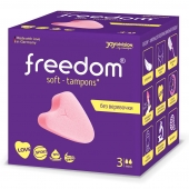 Женские гигиенические тампоны без веревочки FREEDOM mini - 3 шт. - Freedom - купить с доставкой в Пензе