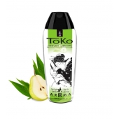 Интимный гель TOKO Pear   Exotic Green Tea с ароматом груши и зеленого чая - 165 мл. - Shunga - купить с доставкой в Пензе