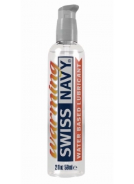 Разогревающий лубрикант на водной основе Swiss Navy Warming Lube - 59 мл. - Swiss navy - купить с доставкой в Пензе