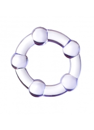 Фиолетовое эрекционное кольцо A-Toys - A-toys - в Пензе купить с доставкой