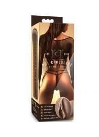Коричневый мастубратор-вагина Nicole s Kitty - Blush Novelties - в Пензе купить с доставкой