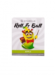 Стимулирующий презерватив-насадка Roll   Ball Apple - Sitabella - купить с доставкой в Пензе