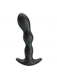 Черный анальный стимулятор простаты с вибрацией Special Anal Massager - 14,5 см. - Baile - в Пензе купить с доставкой