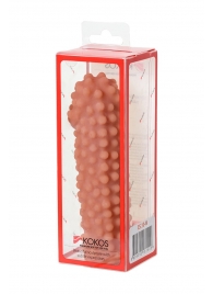Телесная насадка на фаллос с бугорками KOKOS Extreme Sleeve 10 - 15,8 см. - KOKOS - в Пензе купить с доставкой