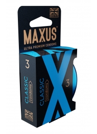 Классические презервативы в железном кейсе MAXUS Classic - 3 шт. - Maxus - купить с доставкой в Пензе