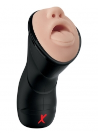 Мастурбатор-ротик Deep Throat Vibrating Stroker - Pipedream - в Пензе купить с доставкой