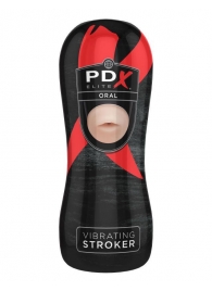 Мастурбатор-ротик Vibrating Oral Stroker - Pipedream - в Пензе купить с доставкой