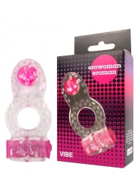Прозрачное эрекционное кольцо Erowoman-Eroman - Erowoman-Eroman - в Пензе купить с доставкой