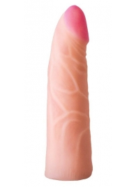 Фаллическая насадка на трусики харнесс - 17,5 см. - LOVETOY (А-Полимер) - купить с доставкой в Пензе