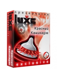 Презерватив LUXE  Exclusive   Красный Камикадзе  - 1 шт. - Luxe - купить с доставкой в Пензе