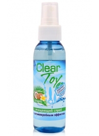 Очищающий спрей для игрушек CLEAR TOY Tropic - 100 мл. - Биоритм - купить с доставкой в Пензе