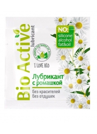 Пробник лубриканта на водной основе Bio Active - 3 гр. - Биоритм - купить с доставкой в Пензе