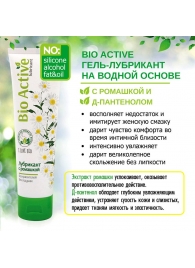 Лубрикант на водной основе Bio Active - 100 гр. - Биоритм - купить с доставкой в Пензе