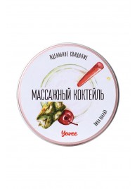 Массажная свеча «Массажный коктейль» с ароматом пина колады - 30 мл. - ToyFa - купить с доставкой в Пензе