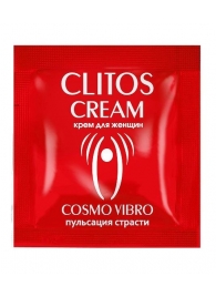 Пробник возбуждающего крема для женщин Clitos Cream - 1,5 гр. - Биоритм - купить с доставкой в Пензе