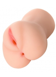 Телесный мастурбатор Hot 25 years old - вагина и анус - ToyFa - в Пензе купить с доставкой