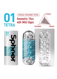 Мастурбатор SPINNER Tetra - Tenga - в Пензе купить с доставкой