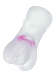 Прозрачный реалистичный мастурбатор Juicy Pussy Crystal Rose - ToyFa - в Пензе купить с доставкой