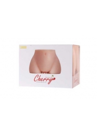 Мастурбатор-полуторс Cherry с вибрацией и двумя любовными тоннелями - KOKOS - в Пензе купить с доставкой