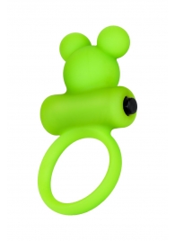 Зеленое виброкольцо на пенис A-Toys - A-toys - в Пензе купить с доставкой