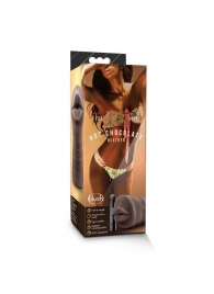 Коричневый мастурбатор-ротик Heather - Blush Novelties - в Пензе купить с доставкой