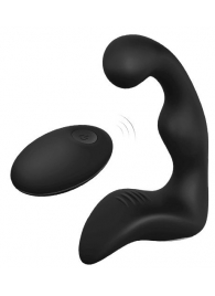 Черный вибромассажер простаты REMOTE BOOTY PLEASER - Dream Toys - в Пензе купить с доставкой