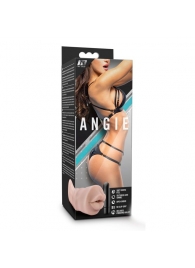Телесный мастурбатор-ротик Angie - Blush Novelties - в Пензе купить с доставкой
